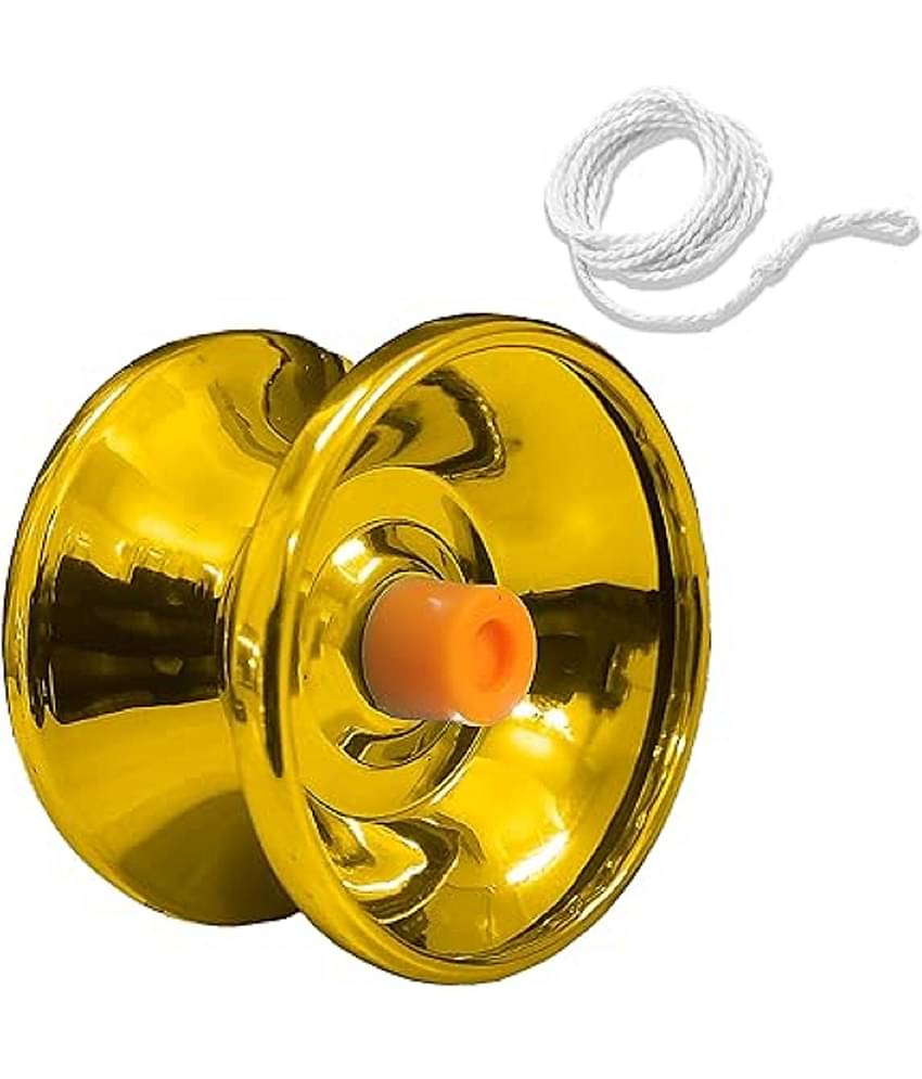 DENFE  Fine Quality High Speed YoYo Spinner for Tricks and Skills Toy (Multi-Color) Pack of 1