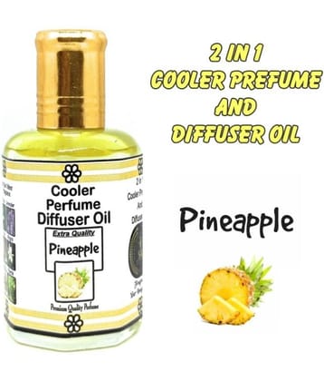INDRA SUGANDH BHANDAR - Pineapple Aroma Pure, Natural and Undiluted With Free Dropper 25ml Pack Multipurpose Cooler Perfume Diffuser Oil 25ml