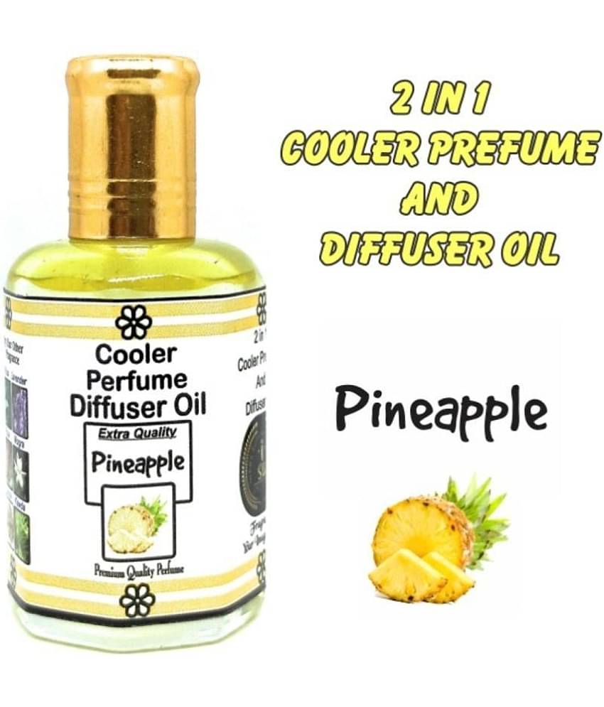 INDRA SUGANDH BHANDAR - Pineapple Aroma Pure, Natural and Undiluted With Free Dropper 25ml Pack Multipurpose Cooler Perfume Diffuser Oil 25ml