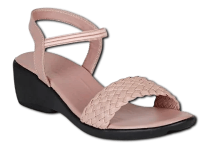 Stylish Black Leather Ankle