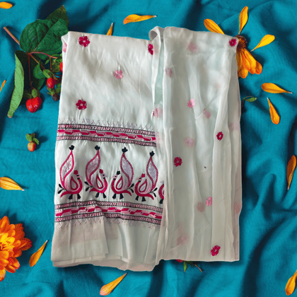 Peacock Embrodery suit  