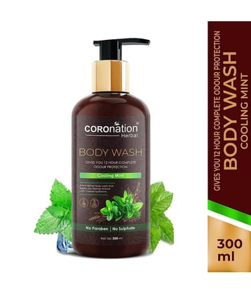 coronation herbal  Cool Mint  Body Wash 300 mL