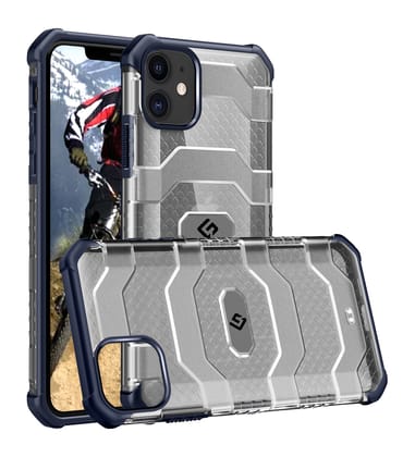 Explorer Series [Certified Military Grade Protection] Back Cover for Apple iPhone 12 Mini (5.4 inch), Deep Blue