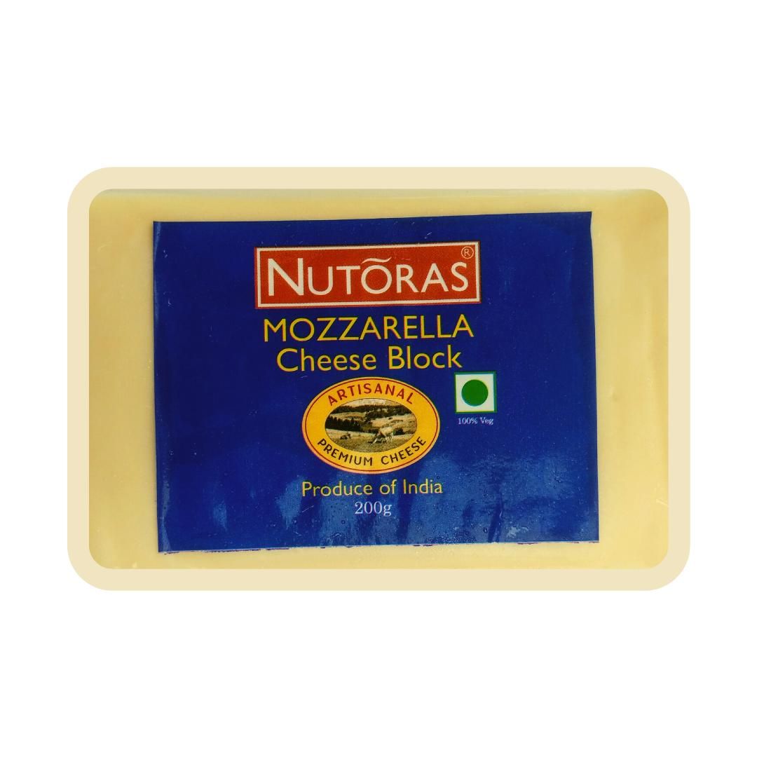 Nutoras Mozzarella Cheese Block 200G