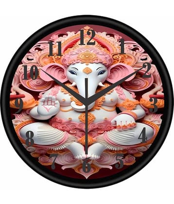 KP CRAFT Circular Analog Wall Clock
