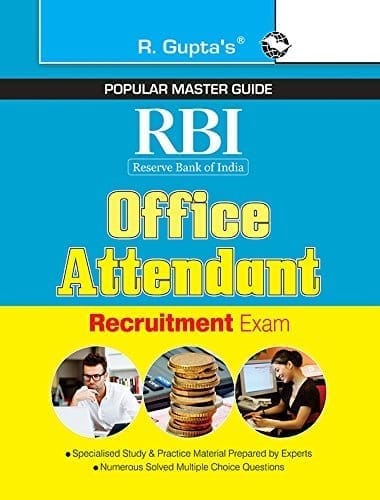 RBI (Reserve Bank of India) Office Attendant Recruitment Exam Guide [Paperback] [Jan 30, 2026] RPH Editorial Board
