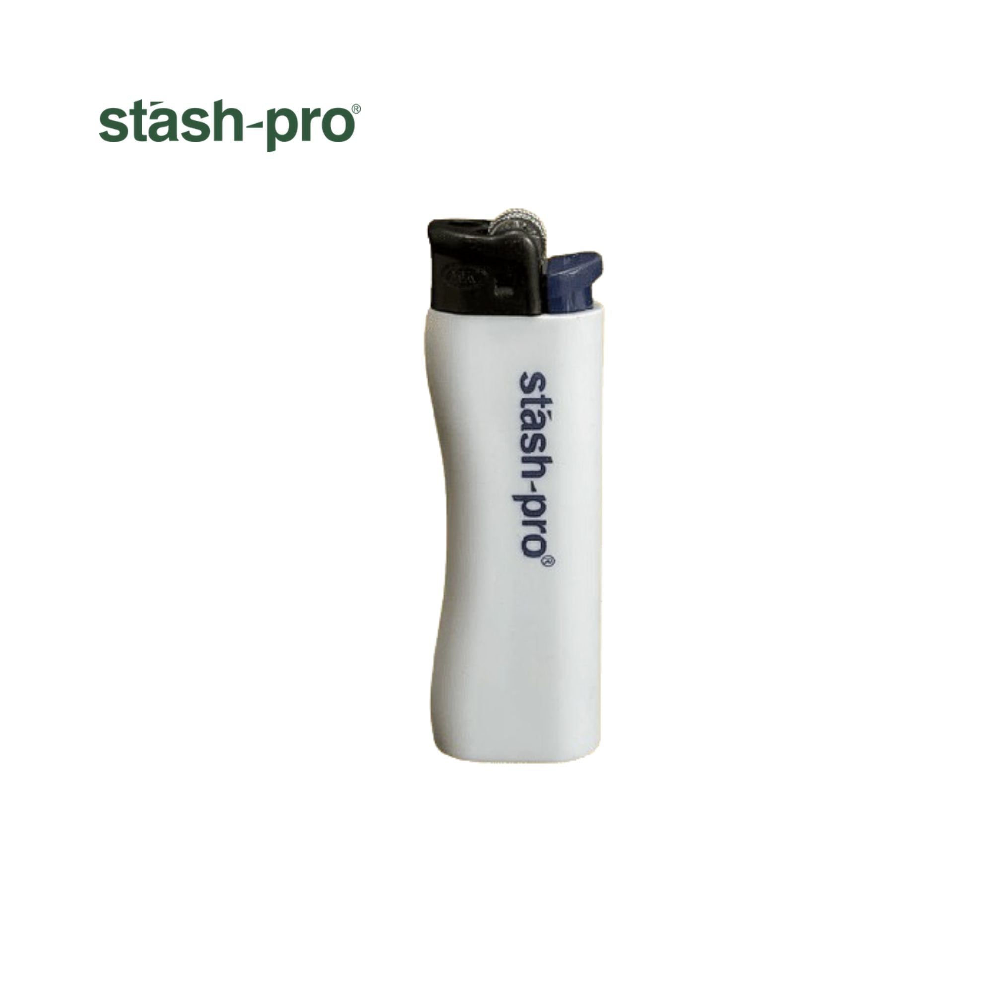 Stash-Pro Matte Finish Pocket Lighters-WHITE