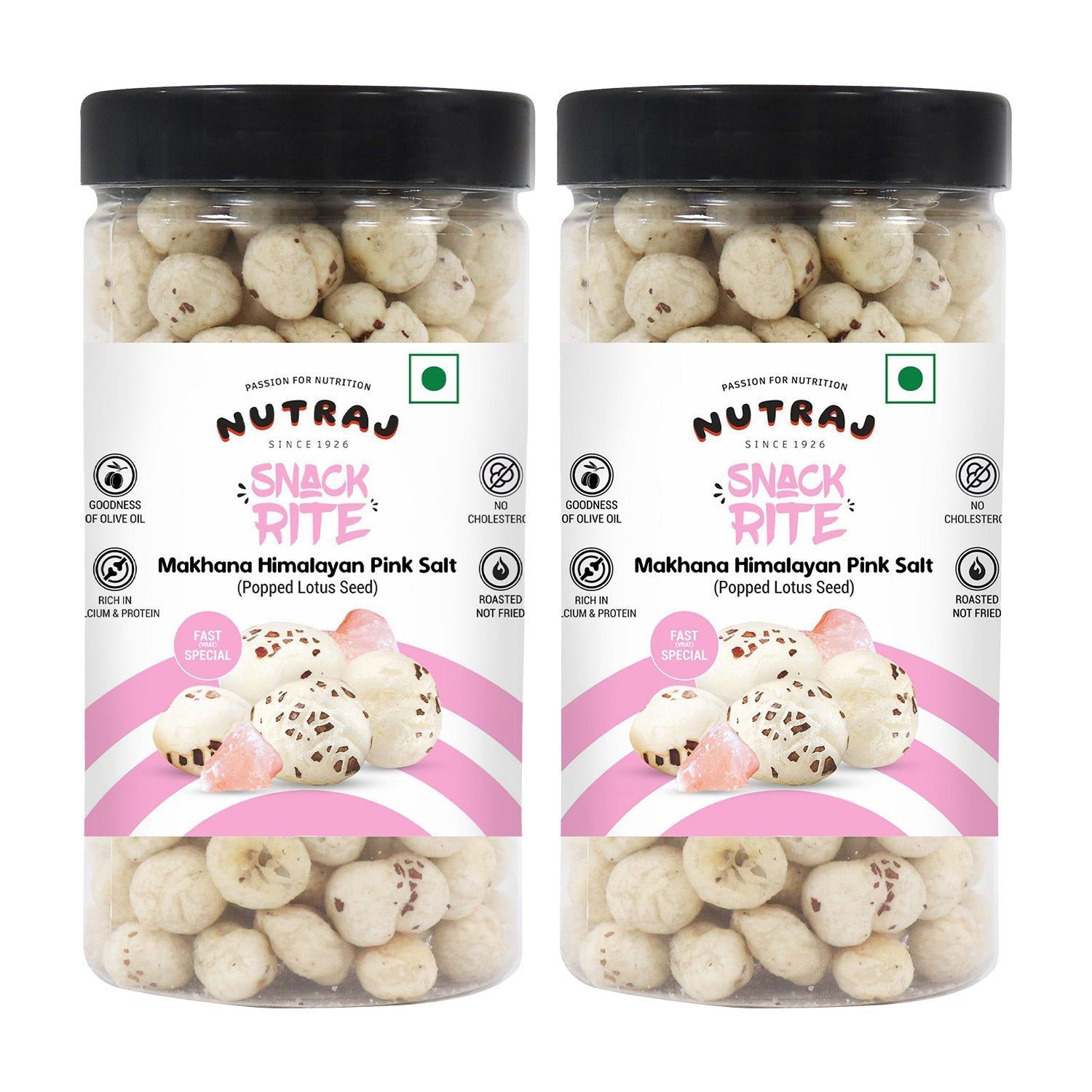 Nutraj Snackrite Makhana Himalayan Pink 70g