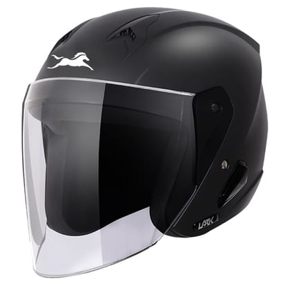 TVS Helmet Half Face Black L