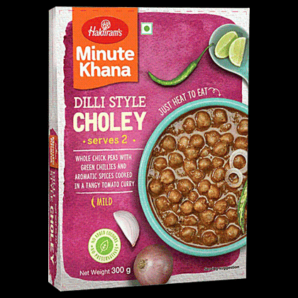 Haldirams&nbsp; Ready To Eat - Dilli Style Choley 300 g