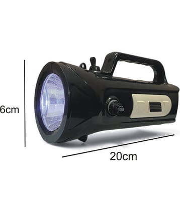 EmmEmm - Above 50W Rechargeable Flashlight Torch ( Pack of 1 )