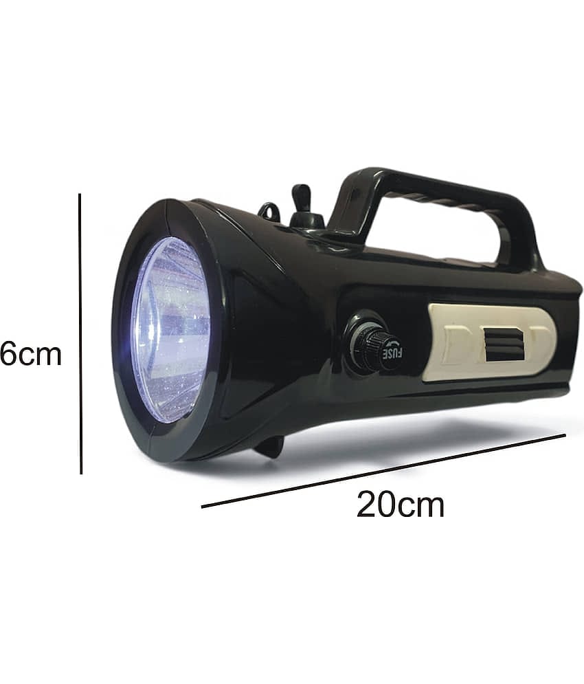 EmmEmm - Above 50W Rechargeable Flashlight Torch ( Pack of 1 )