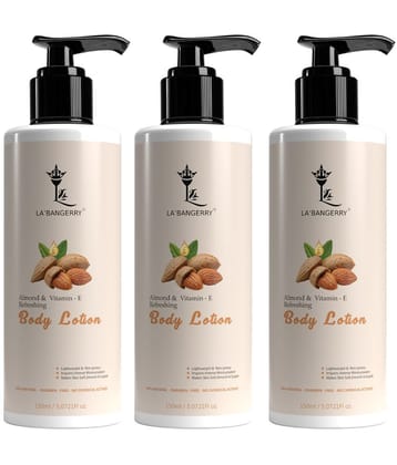 La'bangerry Moisturizing Lotion For Dry Skin 450 ml ( Pack of 3 )
