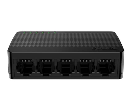 Tenda SG105M 5 Port Gigabit Desktop Switch (Black)