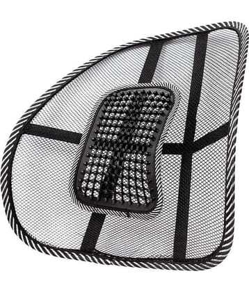 Himmlisch Black Car Seat Back Rest Lumber Support