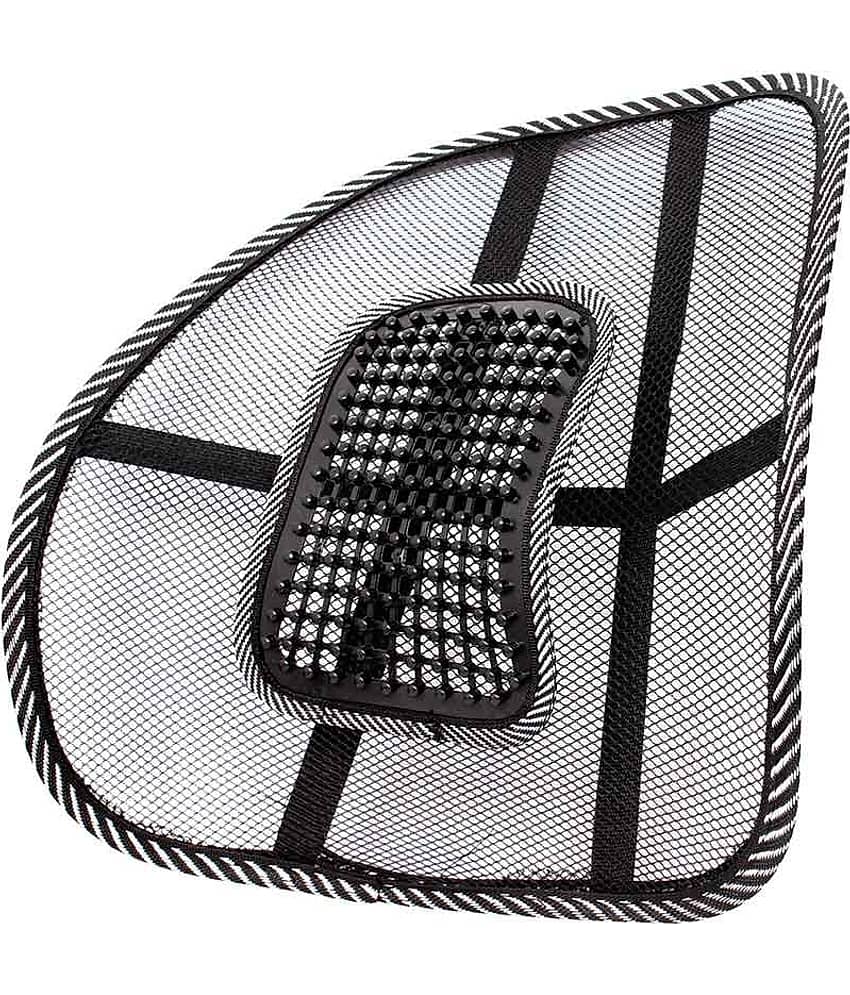 Himmlisch Black Car Seat Back Rest Lumber Support