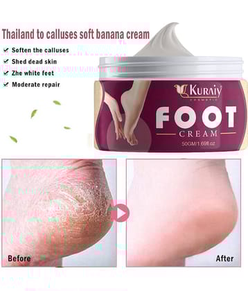 KURAIY Foot Crack Cream For Dry Cracked Heels & Feet Foot Cream (50gm)