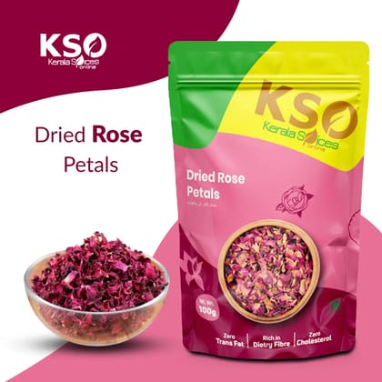 Dried Rose Petals 100gm