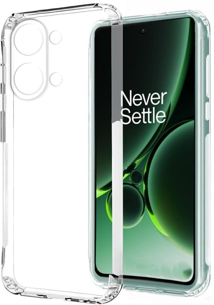 PLUGTECH TPU Ultra Hybrid Clear Camera Protection Back Cover Case for OnePlus Nord 3