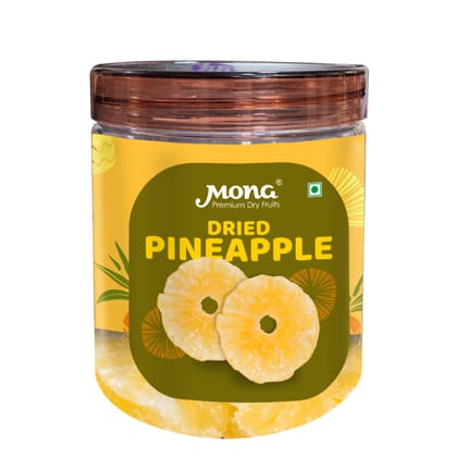 Mona Premium Dried Pineapple Slices - Sweet & Tangy Tropical Dry Fruit