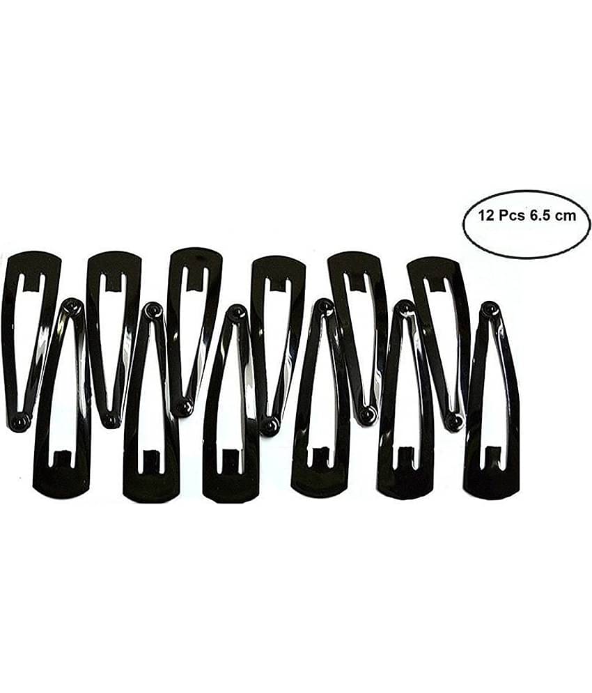 FOK Black Casual Hair Clip