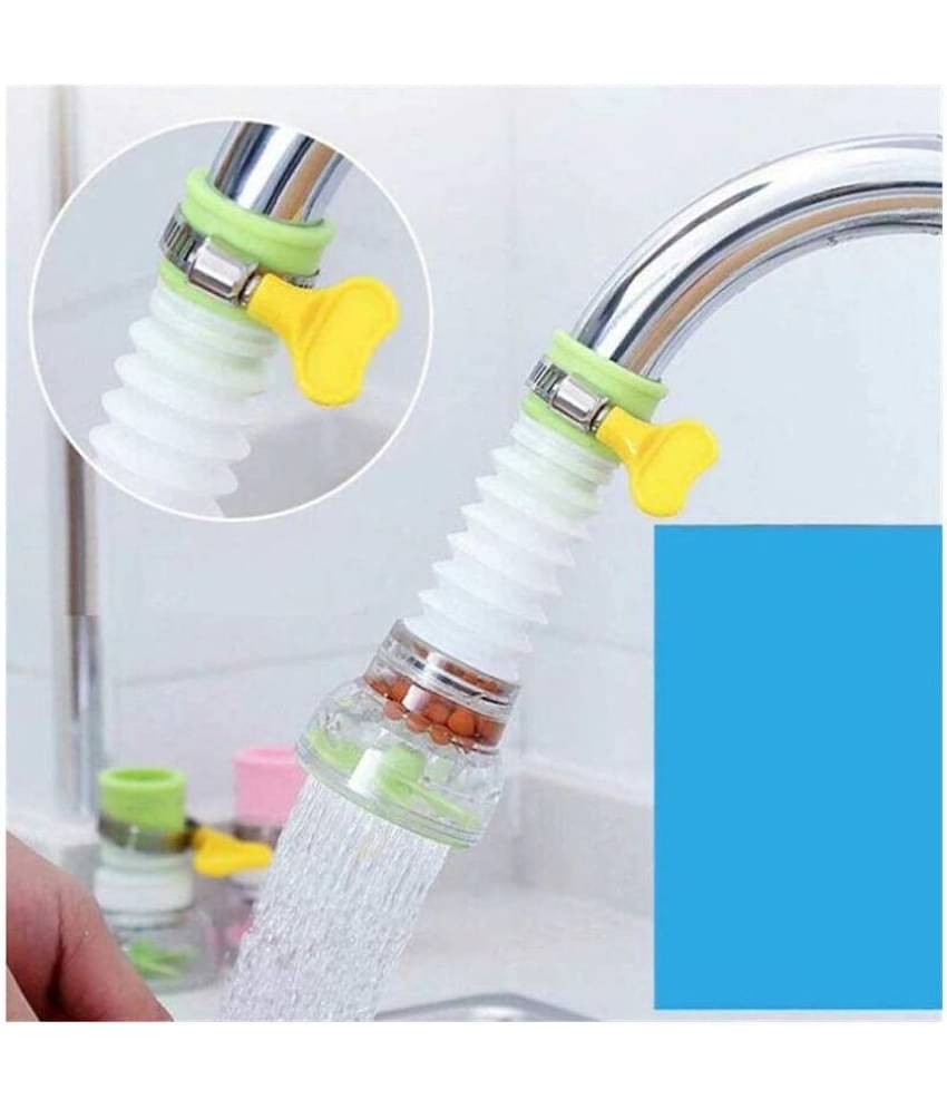 Kitchen tap extension (Pack of 1) with Tightening Clamp Assorted Colors