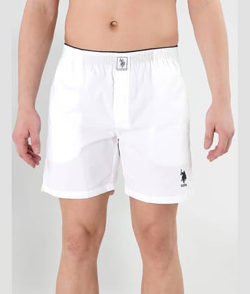 U.S. Polo Assn. Red Cotton Men's Shorts ( Pack of 1 )