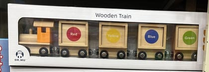 Preschool Wooden Train Toy