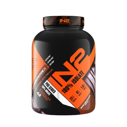 IN2 Nutrition Whey Protein Isolate - 1.5 Kg-Rich Chocolate with FREE Multivitamin
