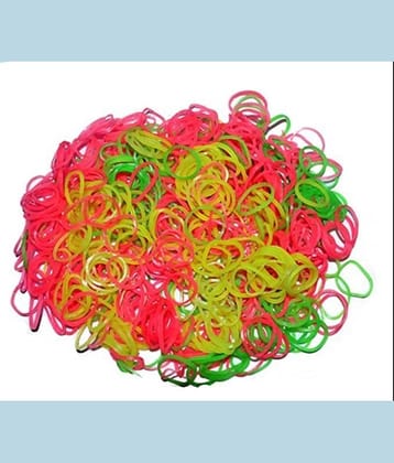 Rubber Bands - 1.5 inch Premium Rubber Bands -Offices/Home/Kitchen Uses (Fluorescent Colour, Fluorescent