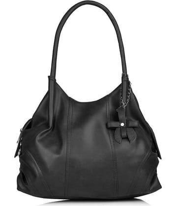 Fostelo - Black  PU Shoulder Bag