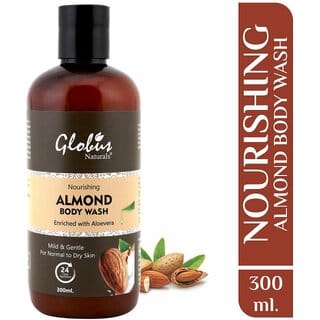 Globus Naturals Almond Body Wash, 300 ml