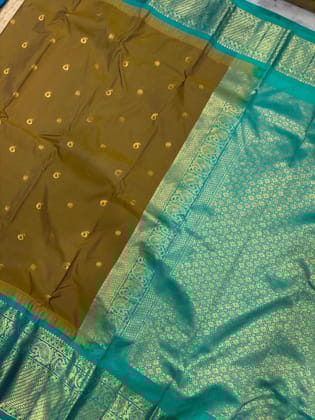 Semi Gadwal Silk Saree