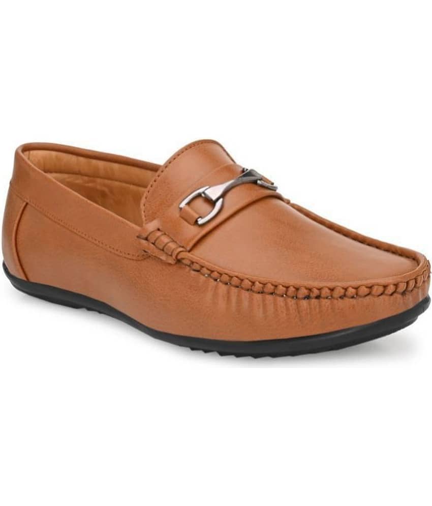 Leeport - Brown Men's Driving loafers