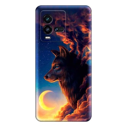 Wolf And Nature IQOO 9T  Premium Emboss cover
