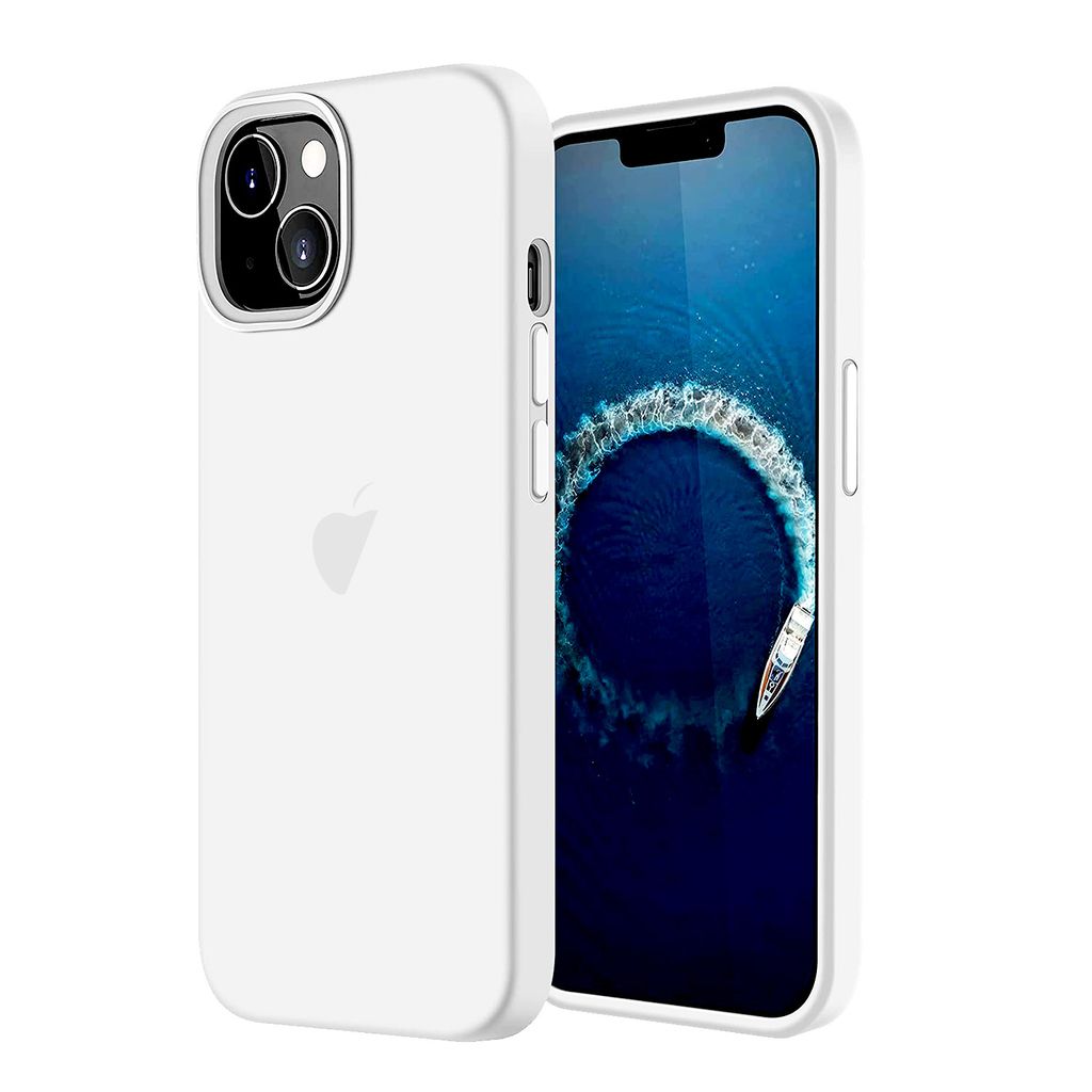 LIRAMARK Liquid Silicone Soft Back Cover Case for Apple iPhone 13 Pro (6.1 Inch)