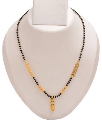 Jewar Mandi Gold Plated Mangalsutra Chain Handmade Jewelry For Women