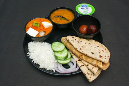 Kadhai Paneer Thali