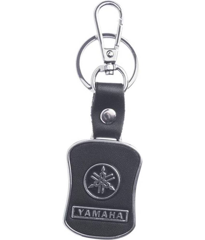 Yamaha Leather Metal Hook Locking Key Chain