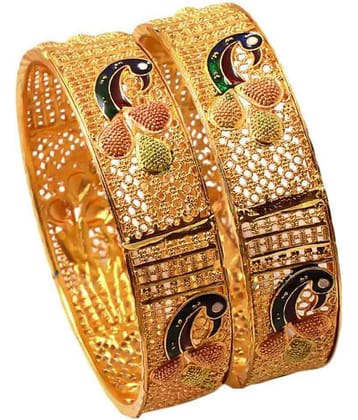 Jewar Mandi- Gold Bangle Set