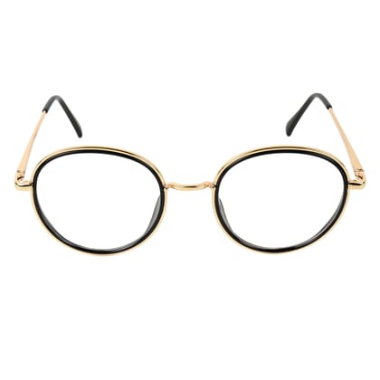 TERRY & CO Zero Power Blue Cut Eyeglasses | Metal Frame | Anti-Reflective, UV Protection, Lightweight | Spring Hinges | Unisex