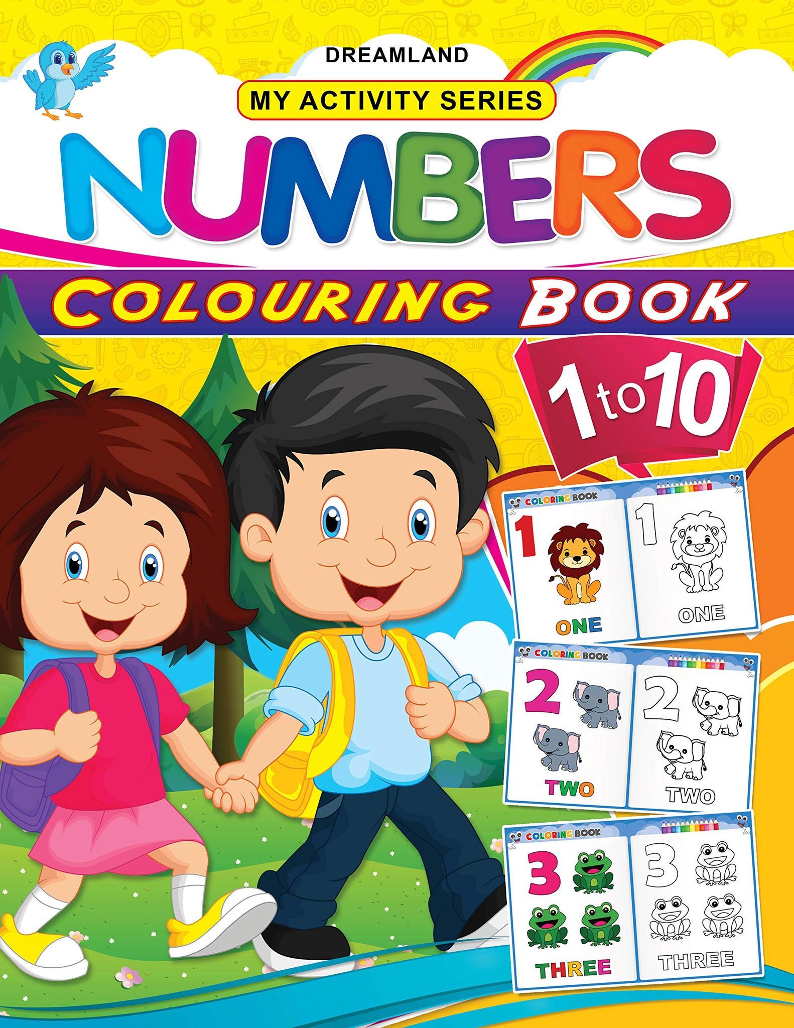 Numbers Colouring Book for Age 2 -5 Years- Fun filled Activities for Children My Activity Series [Paperback] Dreamland Publications [Paperback] Dreamland Publications