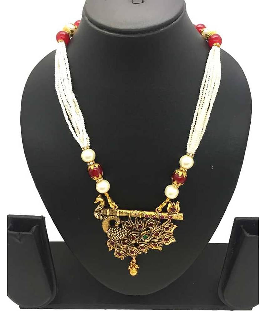 Sunhari Jewels - Multicolor Alloy Necklace ( Pack of 1 )