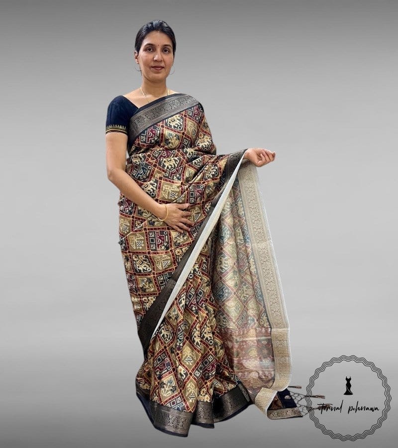 Dola Silk Saree – A Touch of Grace