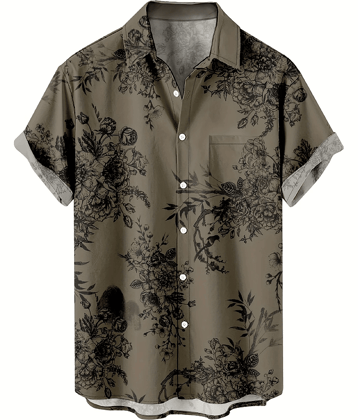 AAPSKA Rayon Flex Regular Fit Printed Half Sleeves Men's Casual Shirt - Multi ( Pack of 1 )