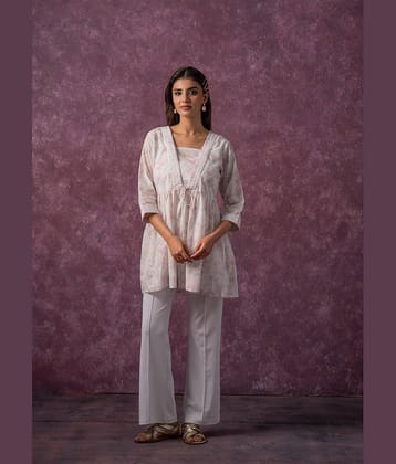 Juniper Women's Cotton Tunic ( Off White )
