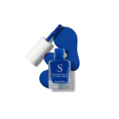 StarStruck by Sunny Leone - Royal Blue - Glossy Nail Polish | Mirror-Like Shine & Longwear Color | Quick Dry Formula StarStruck by Sunny Leone - Royal Blue - Glossy Nail Polish | Mirror-Like Shine & Longwear Color | Quick Dry Formula