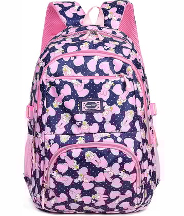 Tinytot Blue Polyester Backpack For Kids