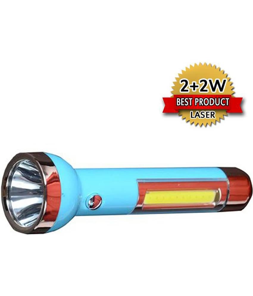 JY Super JY-1703 2 Mode 2W Flashlight Torch JY 1703 - Pack of 1