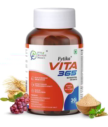 Fytika Vita 365, 3 in 1 Multivitamin- 30 Tablets